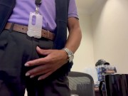 She Wrote Me Up…So My Big White Cock Blasted Her Desk and Coffee Cup with Cum – POV Cumshot