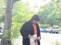Jerking off in my front yard