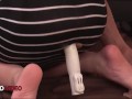 Rino Momoi Gives Blowjob Before Hardcore Creampie Sex with Toys