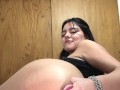 Latina’s Dildo Session Gets Totally Ruined by Her Barking Dog