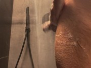 Hot shower - short version vertical stories