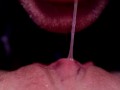 Pussy Eat Orgasm She Cums Over & Over with Loud Moans - MolliPoP