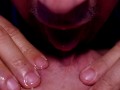 Pussy Eat Orgasm She Cums Over & Over with Loud Moans - MolliPoP