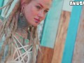 Hard ANAL fuck for Tattooed Girl - Balls Deep Assfuck for Goth Slut - ATM, Facial