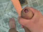 I found my sister's dildo and started experimenting.