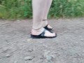 Nature walk in Birkenstock