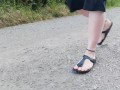 Nature walk in Birkenstock