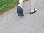 Nature walk in Birkenstock