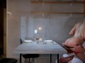 role play, unusual dinner, cum in pussy💦