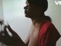 BLINDFOLD COSPLAY BLOWJOB EBONY BROWN SKIN SUCKING BBC