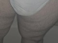 Making a mess in my diaper and enjoying it