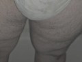 Making a mess in my diaper and enjoying it