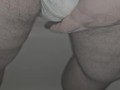 Making a mess in my diaper and enjoying it