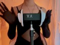 SFW ASMR Silk gloves massaging your head like heaven