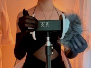 SFW ASMR Silk gloves massaging your head like heaven
