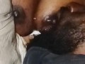 CHOCOLATE NIPS GETS SLURPED AND LICKED BY GORILLA P!!!!!!!!!