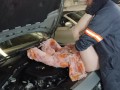 Fucking the mechanic to fix my car faster