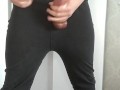 Stand-up oily wank in my thermals with my balls bouncing makes me bust an 8 DAY LOAD! (TRAILER)