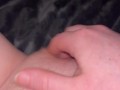 Fingering my ass, cumming and fucking myself with a dildo whilst desperate to pee.