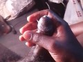 Black cock blow job
