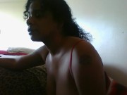 BADDIES SEXY RED EBONY BBW BLOWJOB BROWN NIPPLES BBC POV