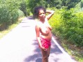 EBONY PUBLIC COSPLAY SOLO FEMALE SUMMER DAY HOT SUBMISSIVE MILF