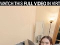 Solo Asian teen Kwini Kim masturbates with a dildo in VR.