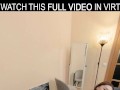 Solo Asian teen Kwini Kim masturbates with a dildo in VR.