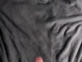 Cumming over my bed after a holiday