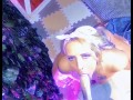 POV Blonde devoured all that cock then rubs & tickles with toes