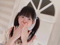 🐣💕【アヘ顔】”おまんこちいさくてごめんなさい🥺フェラしながら”しゅきっしゅきいっ♡”っておちんちんに媚びてばっかりの変態アイドルでしゅ❣️いっぱいおてて繋いでドスケベ握手会だね？💗