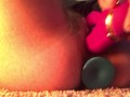 Watch me double penetrate myself 