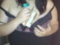 Smoking big titts slut smoking and sucking on skyprivate