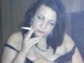 Smoking big titts slut smoking and sucking on skyprivate
