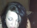 Smoking big titts slut smoking and sucking on skyprivate