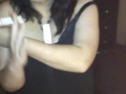 Smoking big titts slut smoking and sucking on skyprivate
