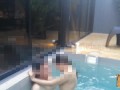 I have sex with my wife in the pool. เย็ดเมียในสระว่ายน้ำ