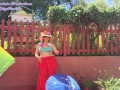 April Flowers and Red Spandex - PREVIEW