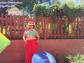 April Flowers and Red Spandex - PREVIEW