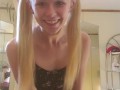 Putting Up My Hair/Handle Bars in Pig Tails