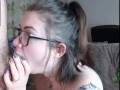 Ms. Vixen Blowjob, titwank and creampied