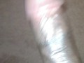 Lots of cum after jerking my big dick