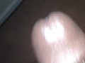 Lots of cum after jerking my big dick