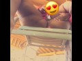 Public Pool Side Pussy Play 