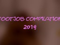 Footjob compilation 2019 Marie Klaire, cum on beautiful feet and toes, hd