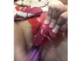 Thai girl masturbate with sex toy