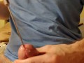 Removing rosebud sounds from a swollen cock