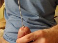 Removing rosebud sounds from a swollen cock