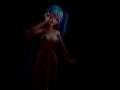 MMD Miku Micro bikini Fireworks 4k no effects