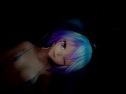 MMD Miku Micro bikini Fireworks 4k no effects